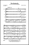 Butterfly SATB choral sheet music cover